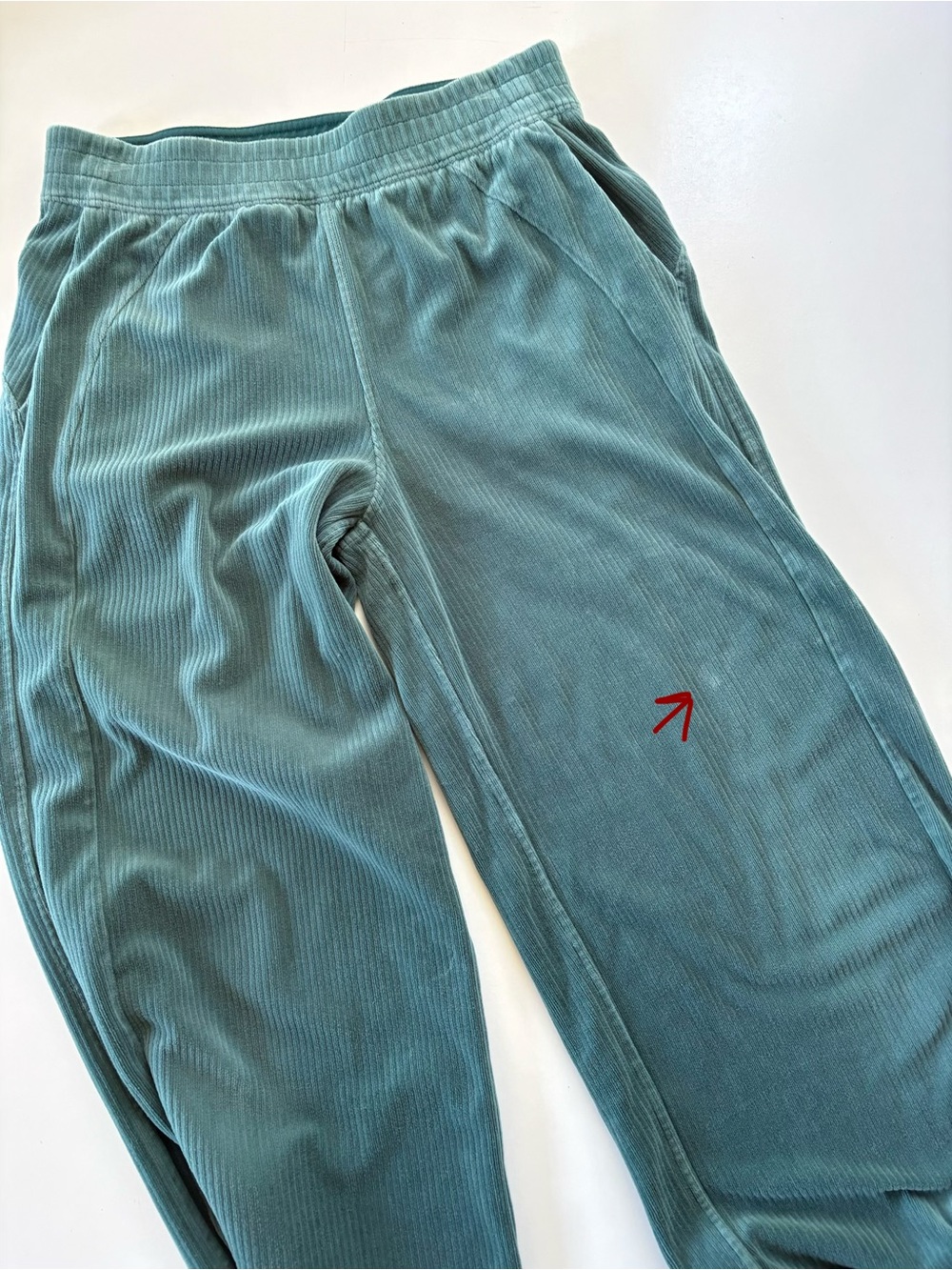 Lululemon Scuba Mid-Rise Wide-Leg Pant *Velvet Cord 6 - Picture 11 of 11